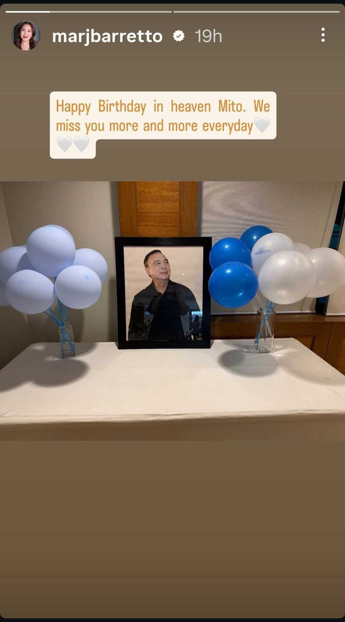 Marjorie Barretto marks late brother Mito's birthday, shares emotional social media updates Marjorie Barretto marks late brother Mito's birthday, shares emotional social media updates