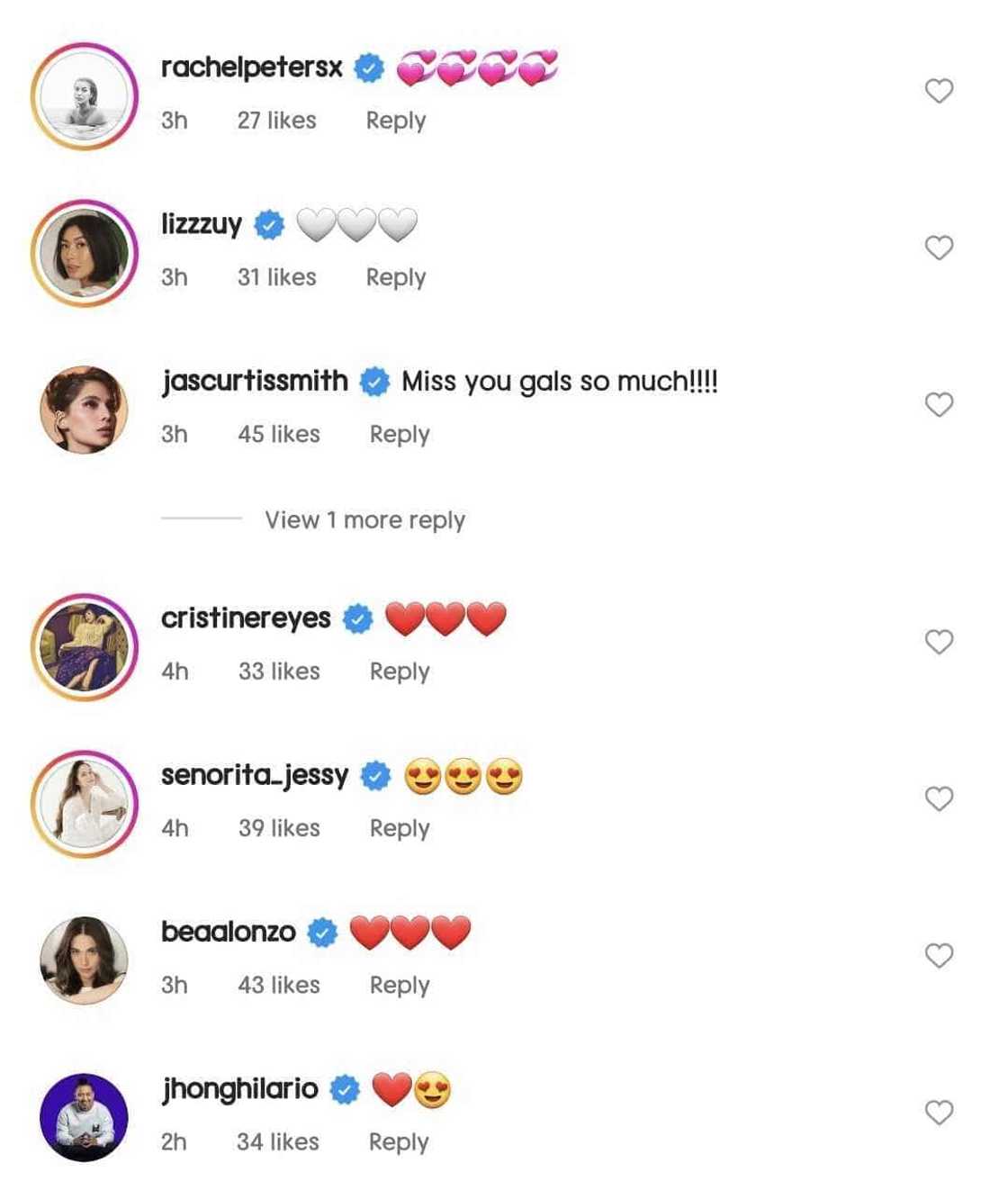 Celebrities react to Anne Curtis' adorable selfies with her daughter Dahlia Celebrities react to Anne Curtis' adorable selfies with her daughter Dahlia