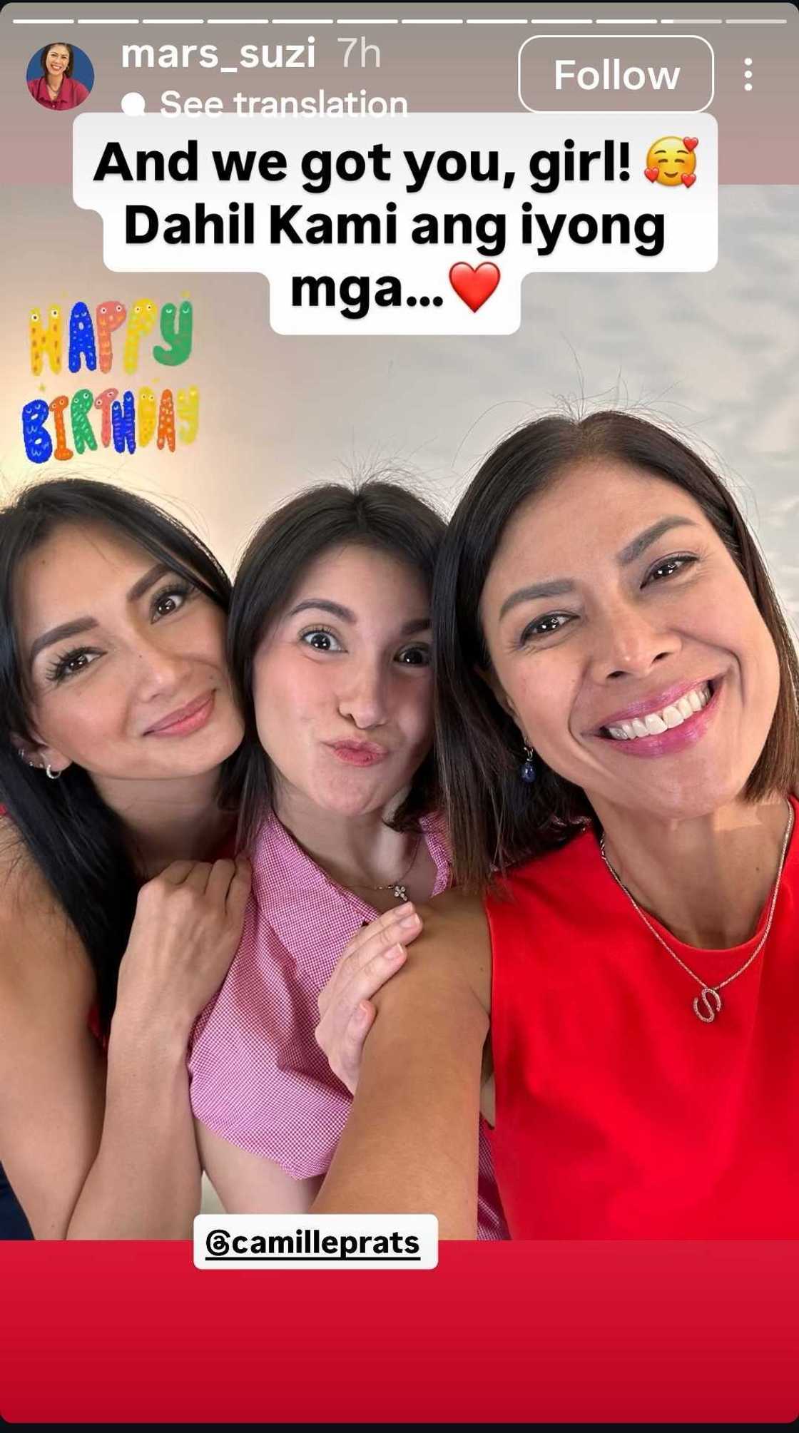 Suzi Entrata, nagpaabot ng pagbati sa kaarawan ni Iya Villania; Iya, napa-reply tungkol sa edad niya Suzi Entrata, nagpaabot ng pagbati sa kaarawan ni Iya Villania; Iya, napa-reply tungkol sa edad niya