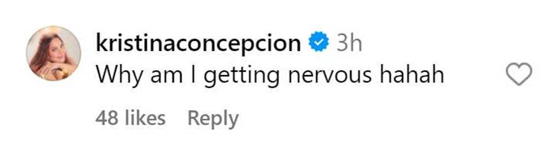 KC Concepcion, kinabahan habang pinapanood ang video nina Sarah Geronimo, Matteo Guidicelli KC Concepcion, kinabahan habang pinapanood ang video nina Sarah Geronimo, Matteo Guidicelli