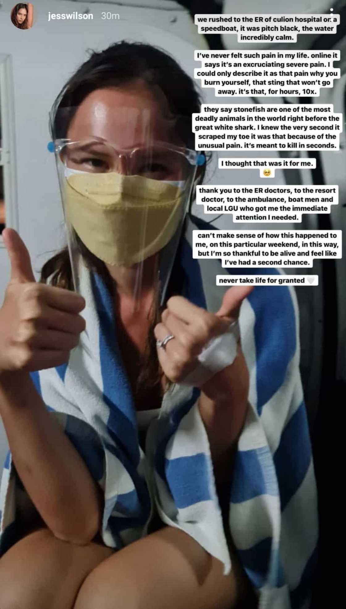 Georgina Wilson's sister Jess Wilson shares how she nearly died after her wedding Georgina Wilson's sister Jess Wilson shares how she nearly died after her wedding