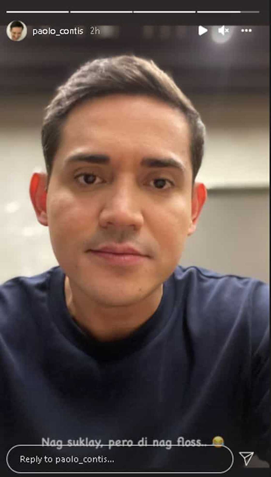 Paolo Contis posts about "floss" two days after Yen Santos asks on IG, "Do you floss though?" Paolo Contis posts about "floss" two days after Yen Santos asks on IG, "Do you floss though?"