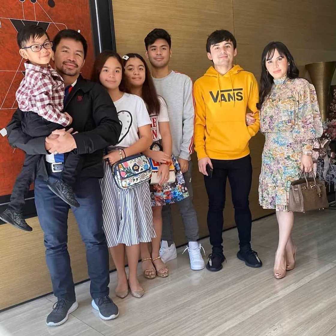 Manny Pacquiao family Manny Pacquiao family