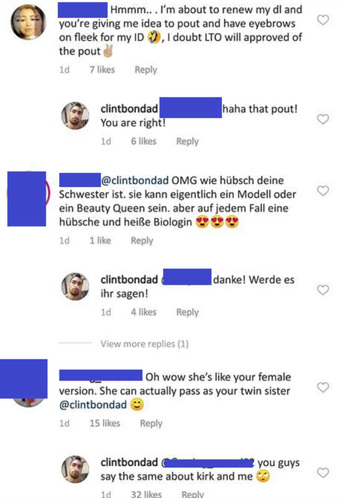 Bukod sa magandang GF! Netizens, nawindang sa ganda ng kapatid ni Clint Bondad Bukod sa magandang GF! Netizens, nawindang sa ganda ng kapatid ni Clint Bondad