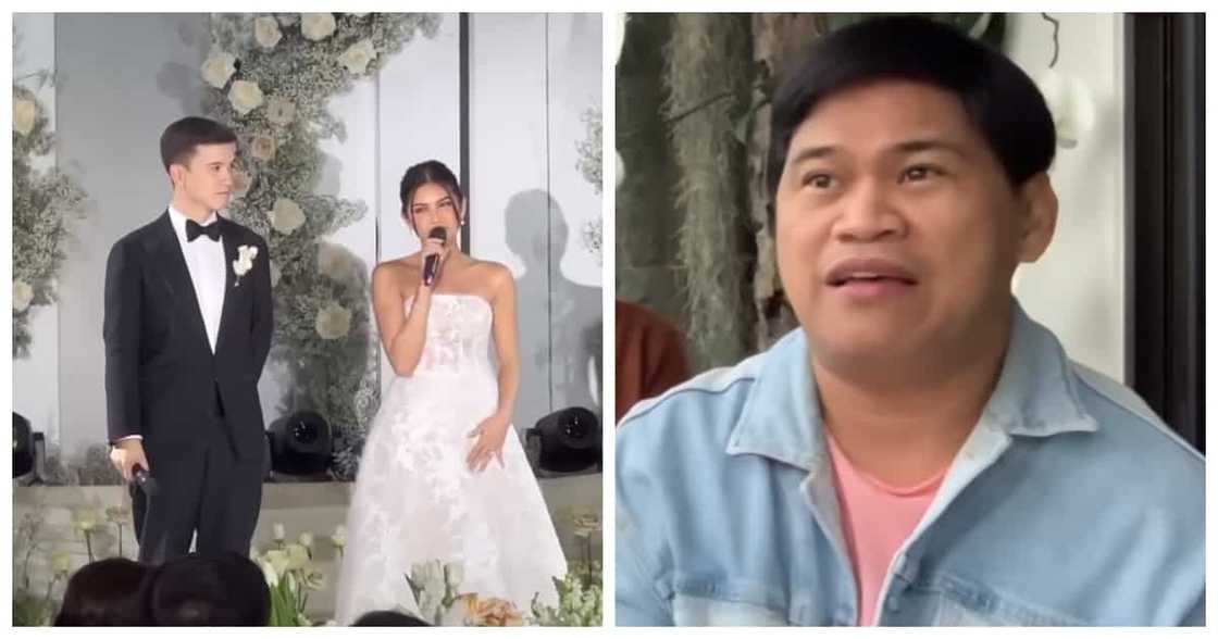 Ilang tagpo sa kasalang Arjo-Maine, ipinasilip ni Ogie Diaz Ilang tagpo sa kasalang Arjo-Maine, ipinasilip ni Ogie Diaz