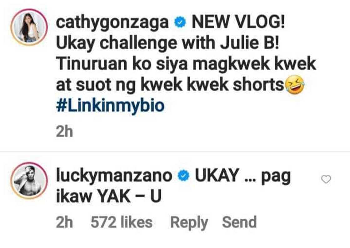 Luis Manzano, muling inasar si Alex Gonzaga na nag-post ukol sa pamimili nila ni Julia Barretto sa Ukay-ukay Luis Manzano, muling inasar si Alex Gonzaga na nag-post ukol sa pamimili nila ni Julia Barretto sa Ukay-ukay
