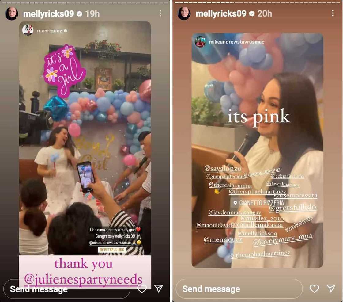 Melissa Ricks at mister na si Michael Macatangay, nagdaos ng masayang gender reveal party