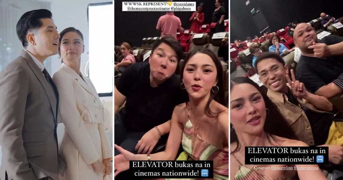 Kim Chiu, nagpakita ng suporta kay Paulo Avelino; nag-attend ng red carpet premiere ng ‘Elevator’