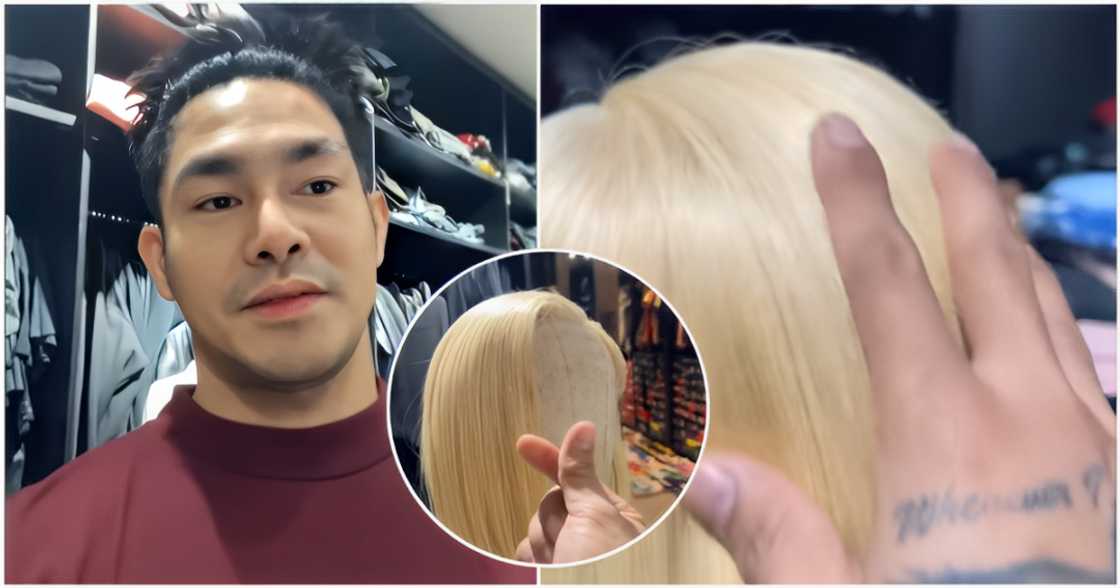 Ion Perez, muling napagdiskitahan ang wig ni Vice Ganda Ion Perez, muling napagdiskitahan ang wig ni Vice Ganda