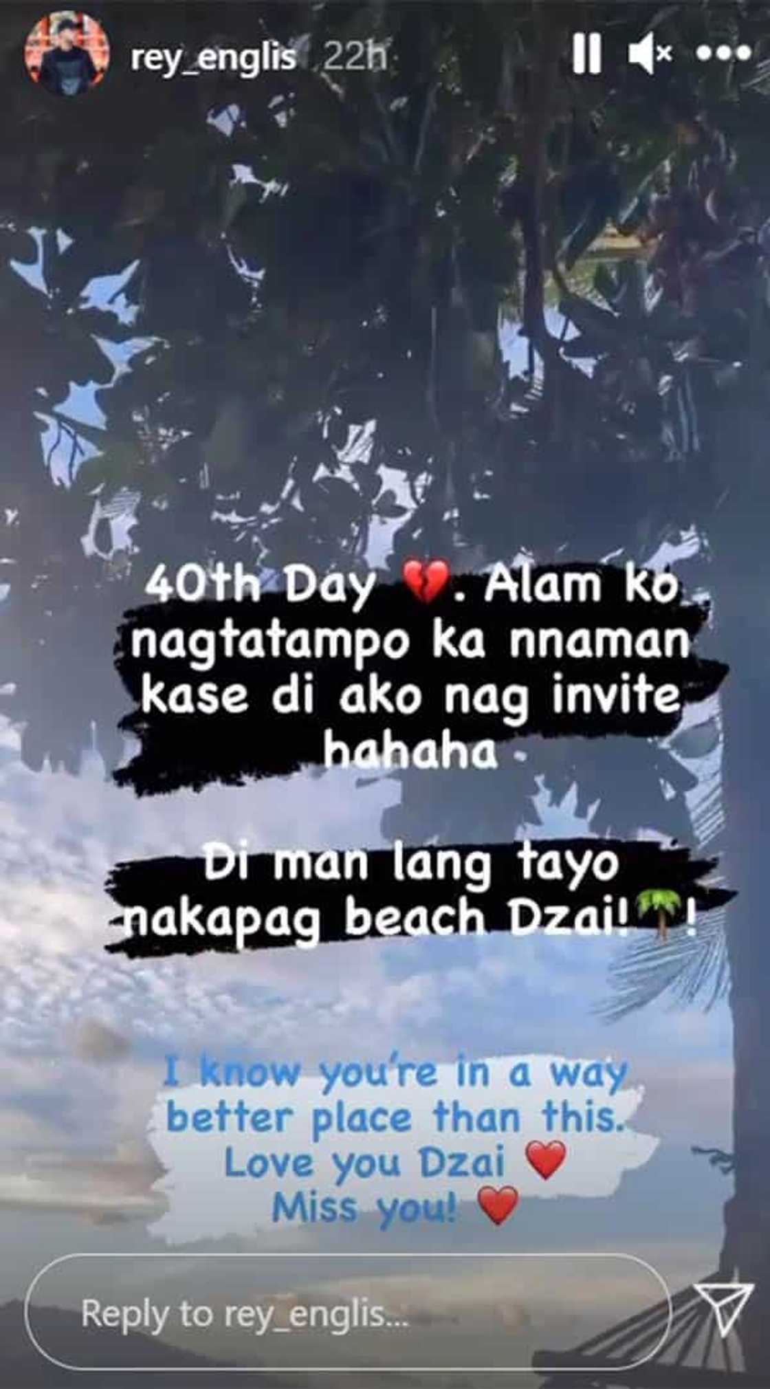 Christine Dacera, inalala ng mga kaibigan sa ika-40 araw mula nang siya'y pumanaw Christine Dacera, inalala ng mga kaibigan sa ika-40 araw mula nang siya'y pumanaw