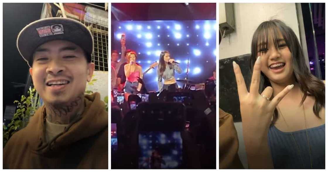 Gaile Francesca at Boss Toyo, naispatang magkasama sa isang gig sa Marikina Gaile Francesca at Boss Toyo, naispatang magkasama sa isang gig sa Marikina