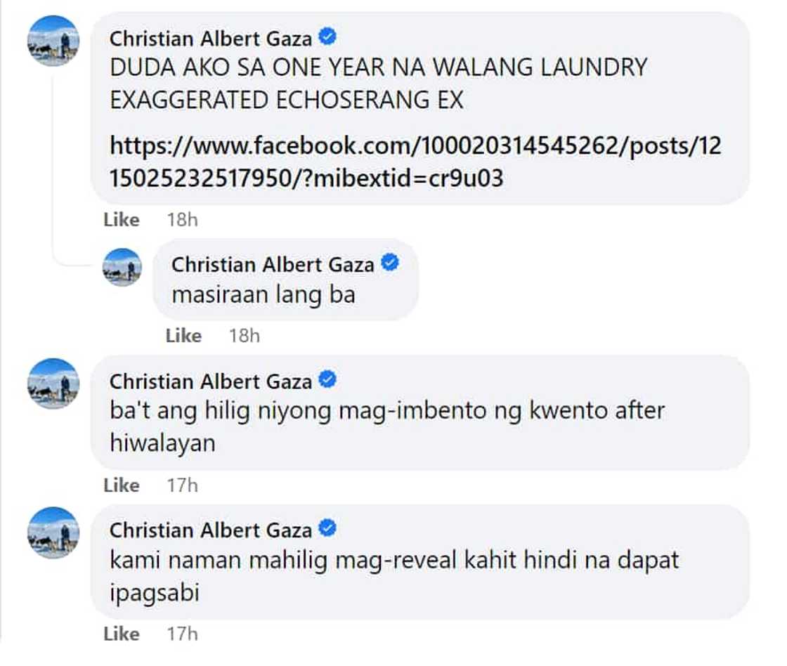 Xian Gaza, viral ang cryptic post tungkol kay Ricci Rivero at laundry basket Xian Gaza, viral ang cryptic post tungkol kay Ricci Rivero at laundry basket