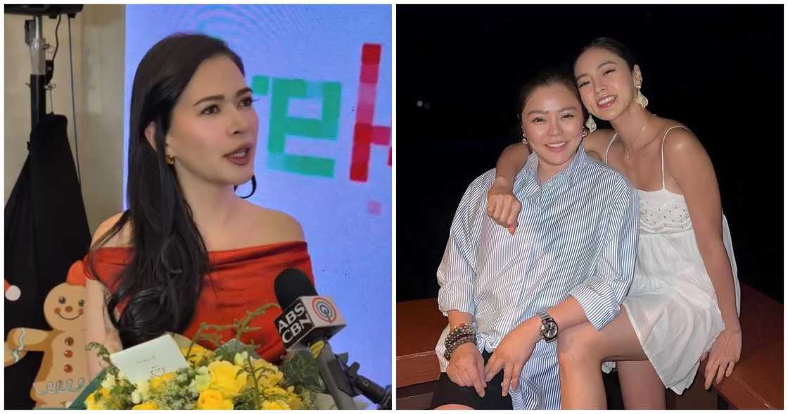 Bela Padilla gets asked about Kim Chiu's issue with her sister Lakam Chiu Bela Padilla gets asked about Kim Chiu's issue with her sister Lakam Chiu