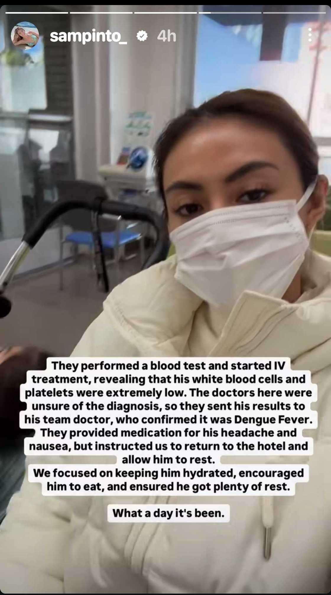 Mister ni Sam Pinto na si Anthony Semerad, isinugod sa hospital habang nasa Japan sila Mister ni Sam Pinto na si Anthony Semerad, isinugod sa hospital habang nasa Japan sila