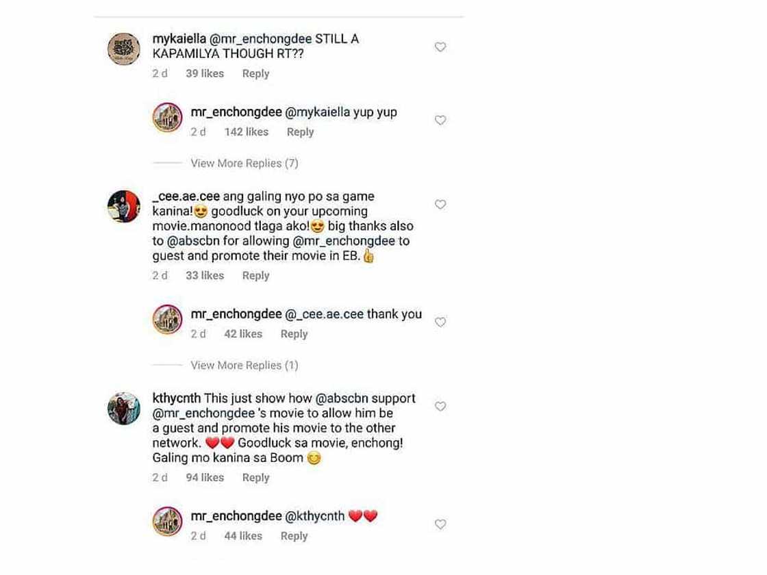 Enchong Dee gets honest about rumored transfer to GMA-7 after guesting in 'Eat Bulaga' Enchong Dee gets honest about rumored transfer to GMA-7 after guesting in 'Eat Bulaga'