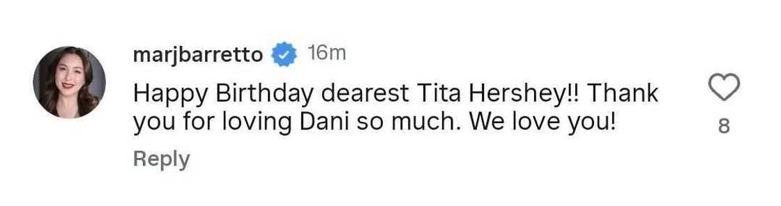 Dani Barretto pens an emotional birthday tribute to her Lola Hershey Legaspi Dani Barretto pens an emotional birthday tribute to her Lola Hershey Legaspi