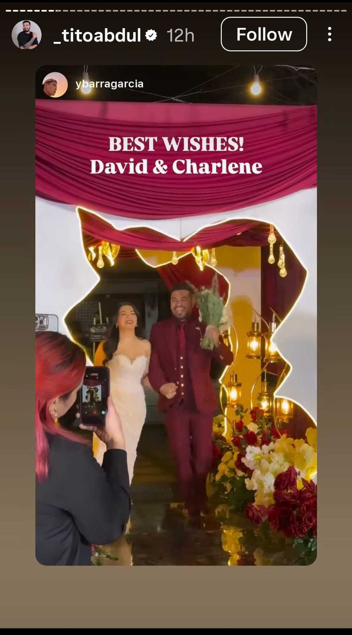 Tito Abdul, ikinasal sa kanyang partner na si Charlene sa isang intimate na outdoor ceremony Tito Abdul, ikinasal sa kanyang partner na si Charlene sa isang intimate na outdoor ceremony