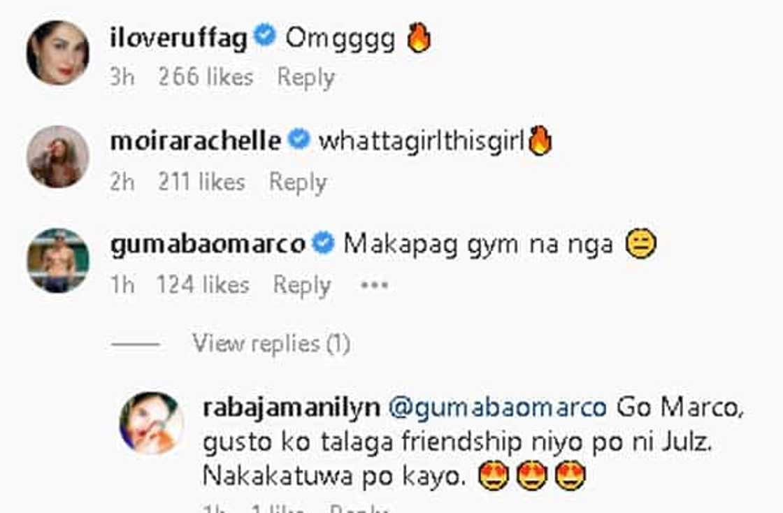 Julia Barretto, ipinakita ang abs sa bagong photo; Marco Gumabao, na-challenge mag-gym Julia Barretto, ipinakita ang abs sa bagong photo; Marco Gumabao, na-challenge mag-gym