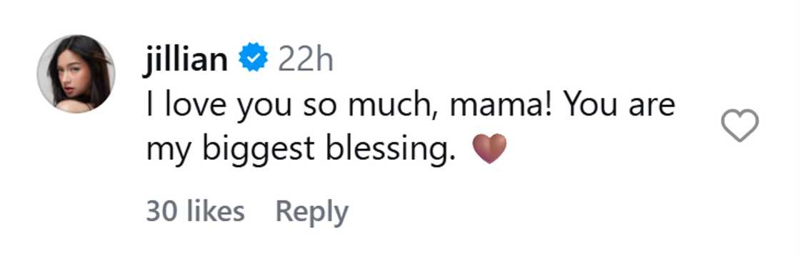 Jillian Ward, nakatanggap ng nakakaantig na birthday message mula sa ina