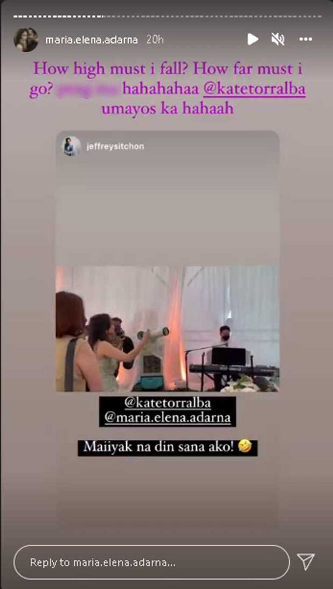 Wedding singer ni Ellen, napamura dahil naiiyak na sa lyrics ng bridal song nila