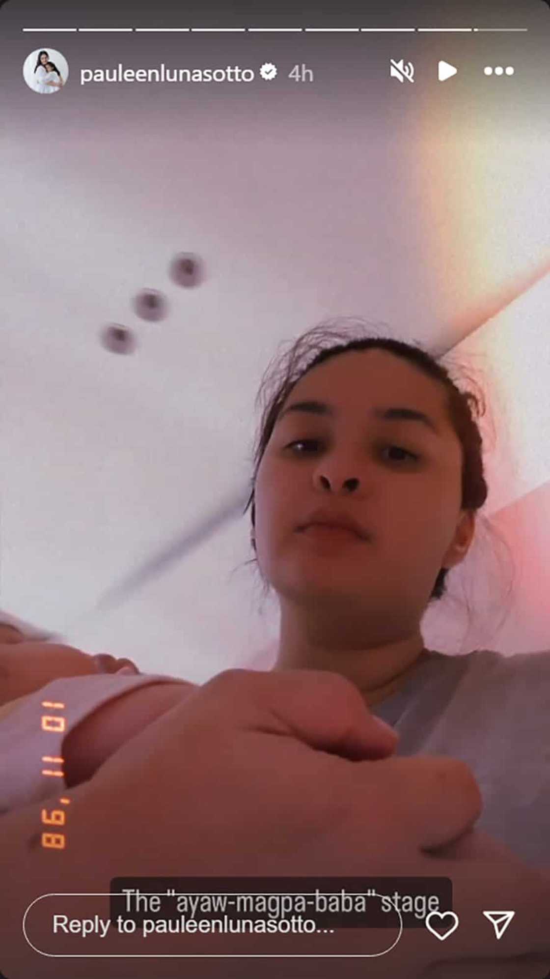 Pauleen Luna, ipinakita ang "ayaw pababa stage" ni Baby Mochi Pauleen Luna, ipinakita ang "ayaw pababa stage" ni Baby Mochi