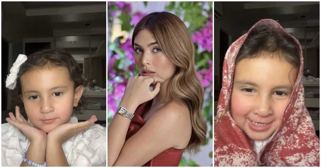 Anak ni Sofia Andres na si Zoe, kumasa sa 'Asoka' makeup trend