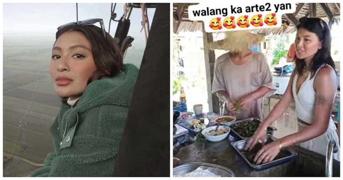 Netizens, hinangaan ang pagiging simple ni Nadine Lustre sa viral video