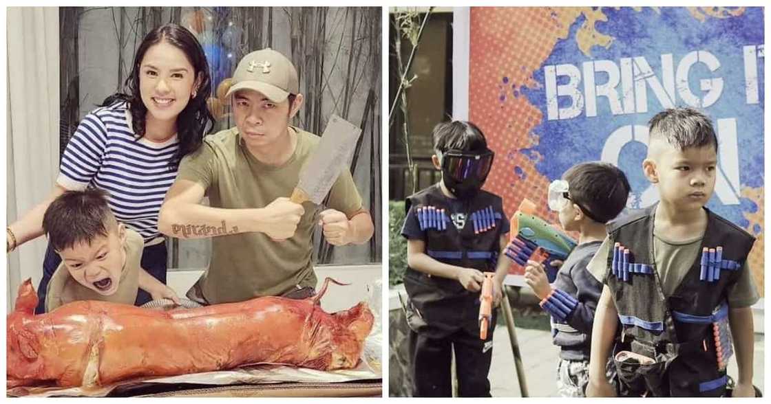 Chito Miranda shares a glimpse of Miggy's Nerf-themed birthday party Chito Miranda shares a glimpse of Miggy's Nerf-themed birthday party