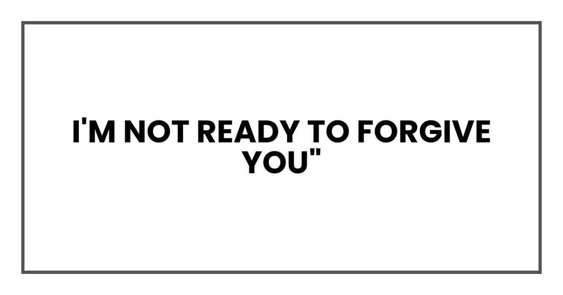 I'm not ready to forgive you, D," I began, my voice steady. I'm not ready to forgive you, D," I began, my voice steady.