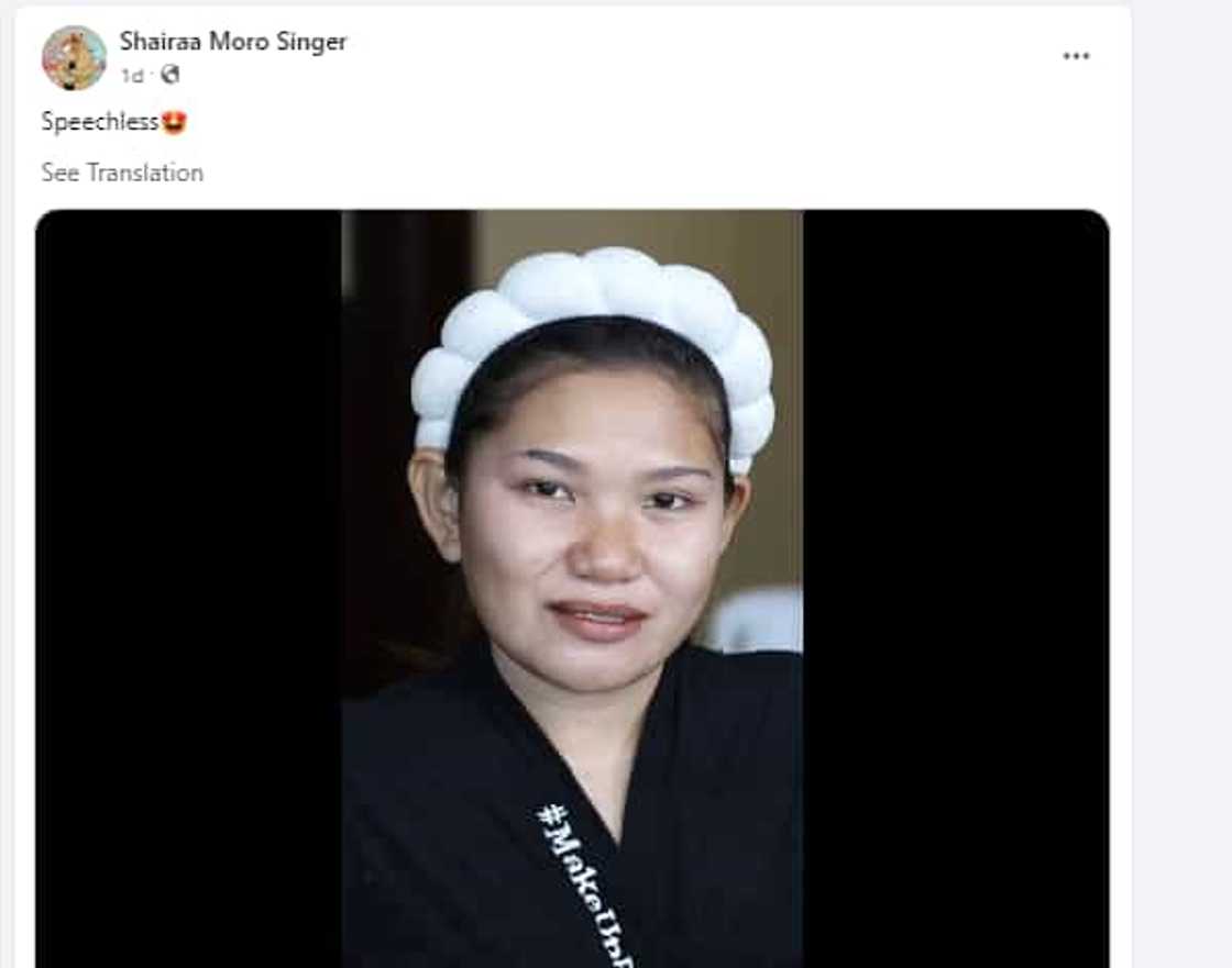 Shaira, 'speechless' sa matapos syang ayusan para sa isang photoshoot Shaira, 'speechless' sa matapos syang ayusan para sa isang photoshoot