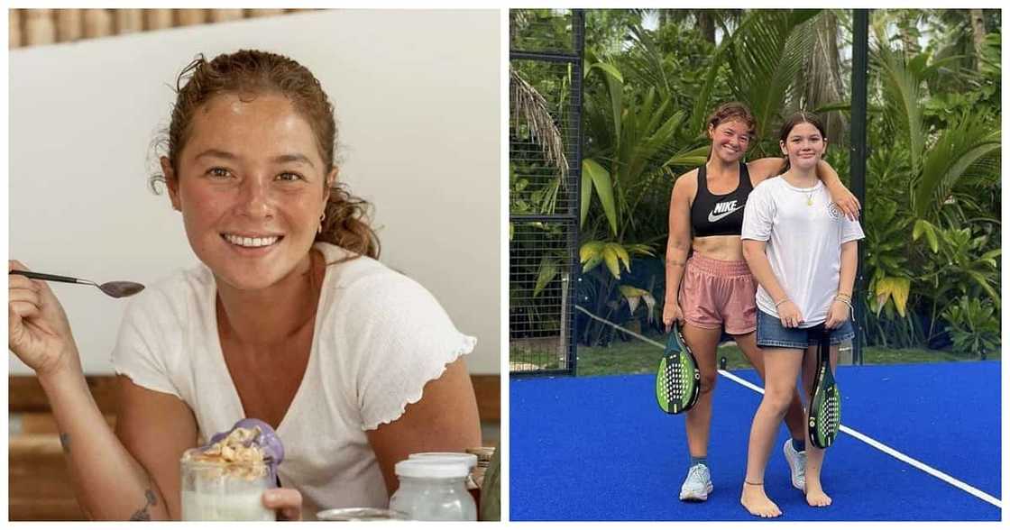 Andi Eigenmann, ibinahagi ang nakakatawang kuha ni Ellie Eigenmann sa kanya Andi Eigenmann, ibinahagi ang nakakatawang kuha ni Ellie Eigenmann sa kanya