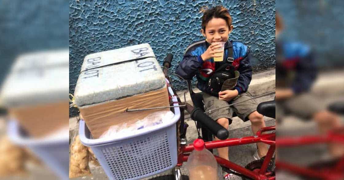 10-year-old boy sells balut to gather funds for his nanay's surgery