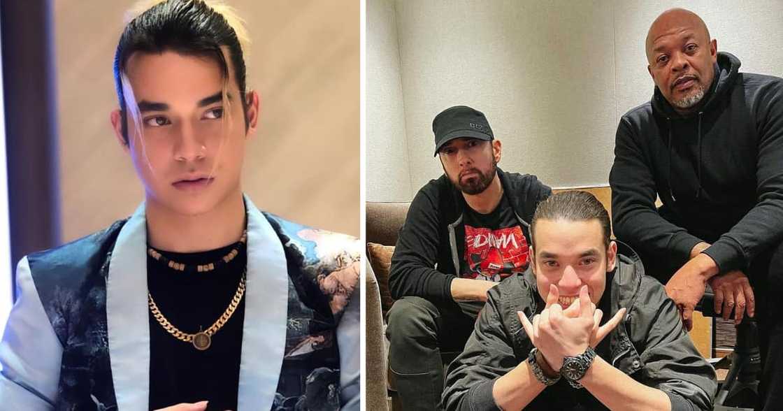 Ez Mil signs with Eminem, Dr. Dre’s music labels; Fil-Am rapper shares pic with the rap icons Ez Mil signs with Eminem, Dr. Dre’s music labels; Fil-Am rapper shares pic with the rap icons