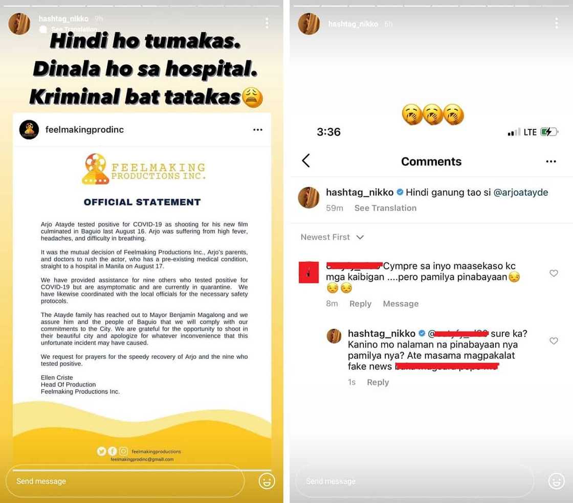 Nikko Natividad, ipinagtanggol si Arjo Atayde sa kontrobersya sa Baguio Nikko Natividad, ipinagtanggol si Arjo Atayde sa kontrobersya sa Baguio
