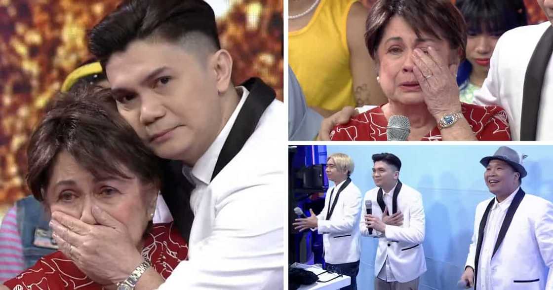 Nova Villa, naiyak sa Magpasikat performance nina Vhong Navarro, Jugs Jugueta, Teddy Corpuz