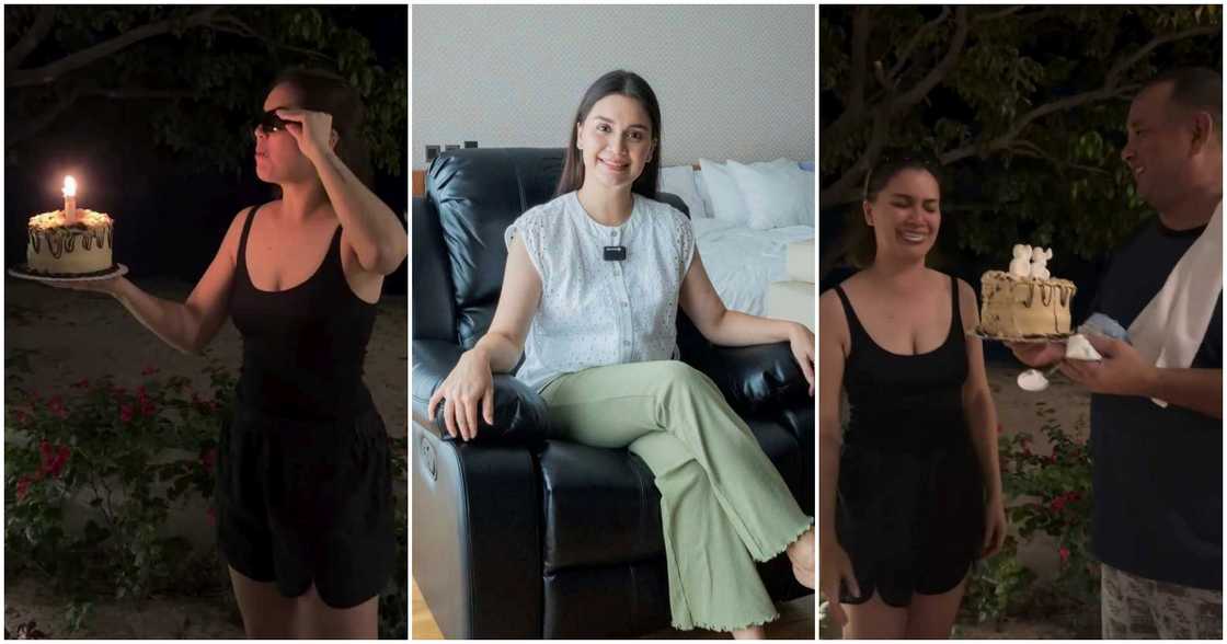 Video ng pagkasa ni Nadine Samonte sa viral 'birthday fire' trend, patok online