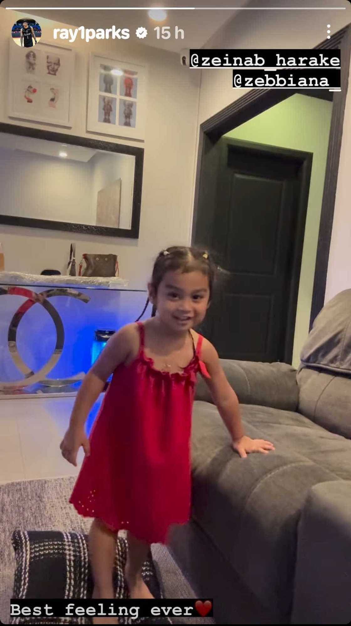 Ray Parks, napa-react ng "best feeling ever" dahil sa sweet na sinabi ni Bia Harake Ray Parks, napa-react ng "best feeling ever" dahil sa sweet na sinabi ni Bia Harake