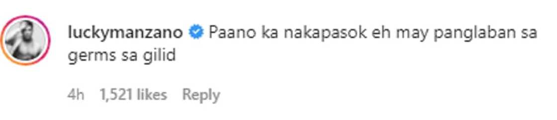 Nakakalokang comment ni Luis Manzano sa post ni Alex Gonzaga kasama ang Team Kramer, kinagiliwan ng netizens