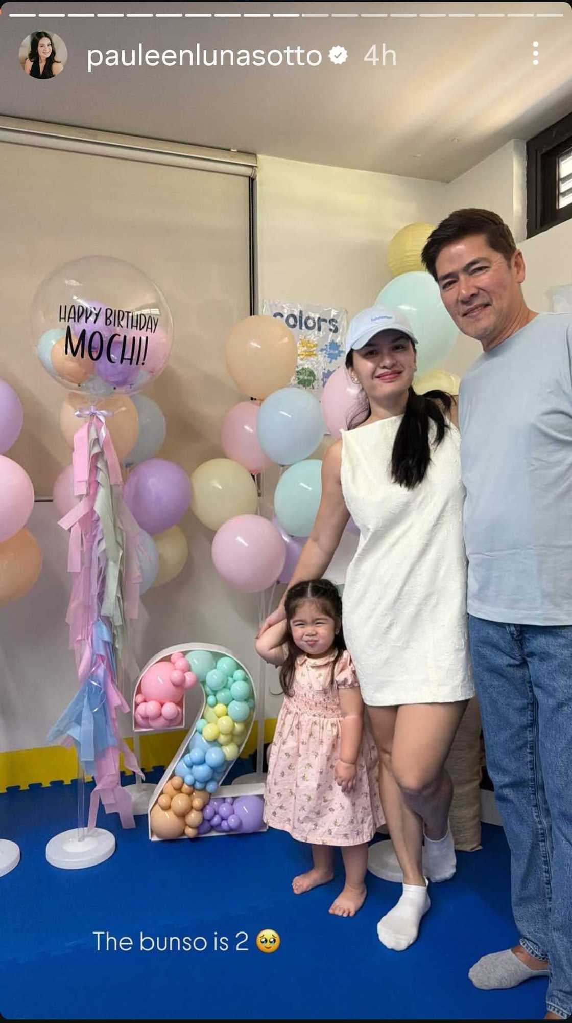 Pauleen Luna gives glimpse of Mochi’s colorful birthday celebration Pauleen Luna gives glimpse of Mochi’s colorful birthday celebration