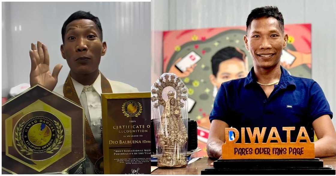 Diwata, ibinida ang ikatlong award na natanggap ngayong buwan Diwata, ibinida ang ikatlong award na natanggap ngayong buwan