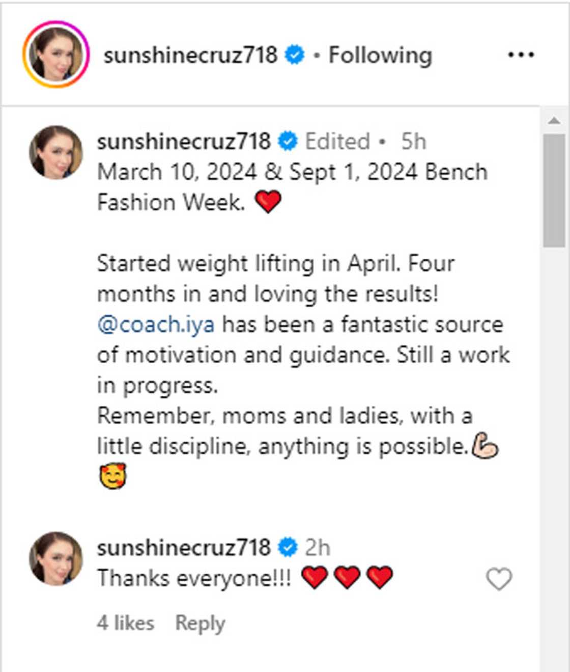 Photo: Sunshine Cruz (@sunshinecruz718) Photo: Sunshine Cruz (@sunshinecruz718)