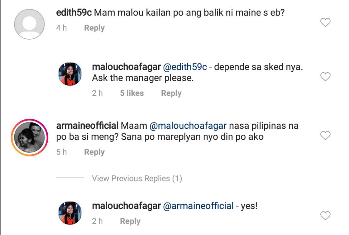 TAPE Inc. executive Malou Choa Fagar reveals real reason behind Maine Mendoza's absence in 'Eat Bulaga' TAPE Inc. executive Malou Choa Fagar reveals real reason behind Maine Mendoza's absence in 'Eat Bulaga'