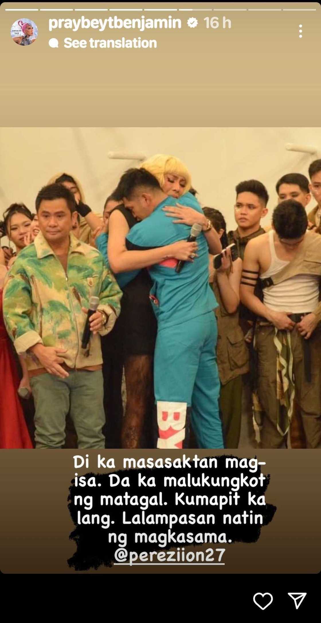 Vice Ganda, nag-post ng nakakaantig na mensahe para kay Ion Perez Vice Ganda, nag-post ng nakakaantig na mensahe para kay Ion Perez