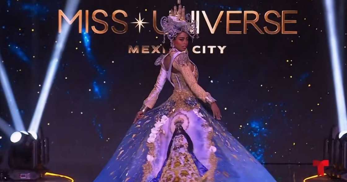 Chelsea Manalo, inirampa ang makahulugang national costume niya sa Miss Universe 2024 prelims Chelsea Manalo, inirampa ang makahulugang national costume niya sa Miss Universe 2024 prelims