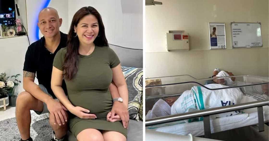 Valerie Concepcion gives birth to her, Francis Sunga’s baby