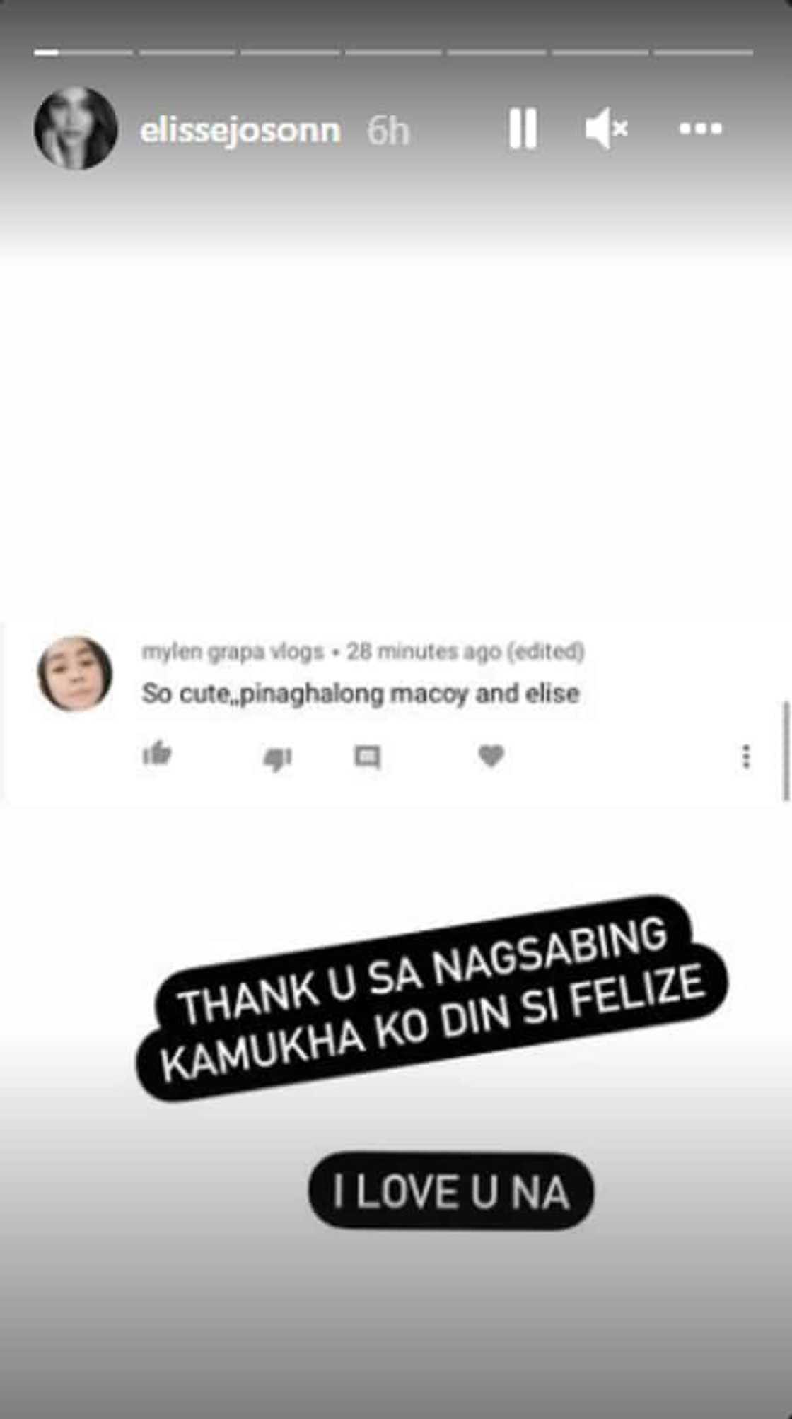 Elisse Joson thanks netizen for saying that she also looks like her daughter Elisse Joson thanks netizen for saying that she also looks like her daughter