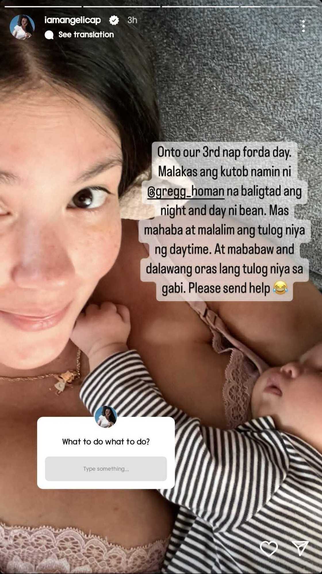 Angelica Panganiban, humingi na ng tulong sa mga netizens dahil kay baby Amila Angelica Panganiban, humingi na ng tulong sa mga netizens dahil kay baby Amila
