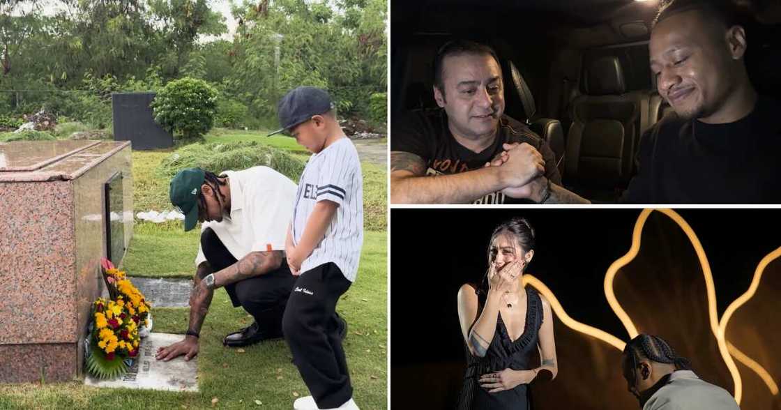 Ray Parks, dinalaw ang puntod ni Moon, nagpaalam sa pamilya ni Zeinab Harake bago mag-propose Ray Parks, dinalaw ang puntod ni Moon, nagpaalam sa pamilya ni Zeinab Harake bago mag-propose