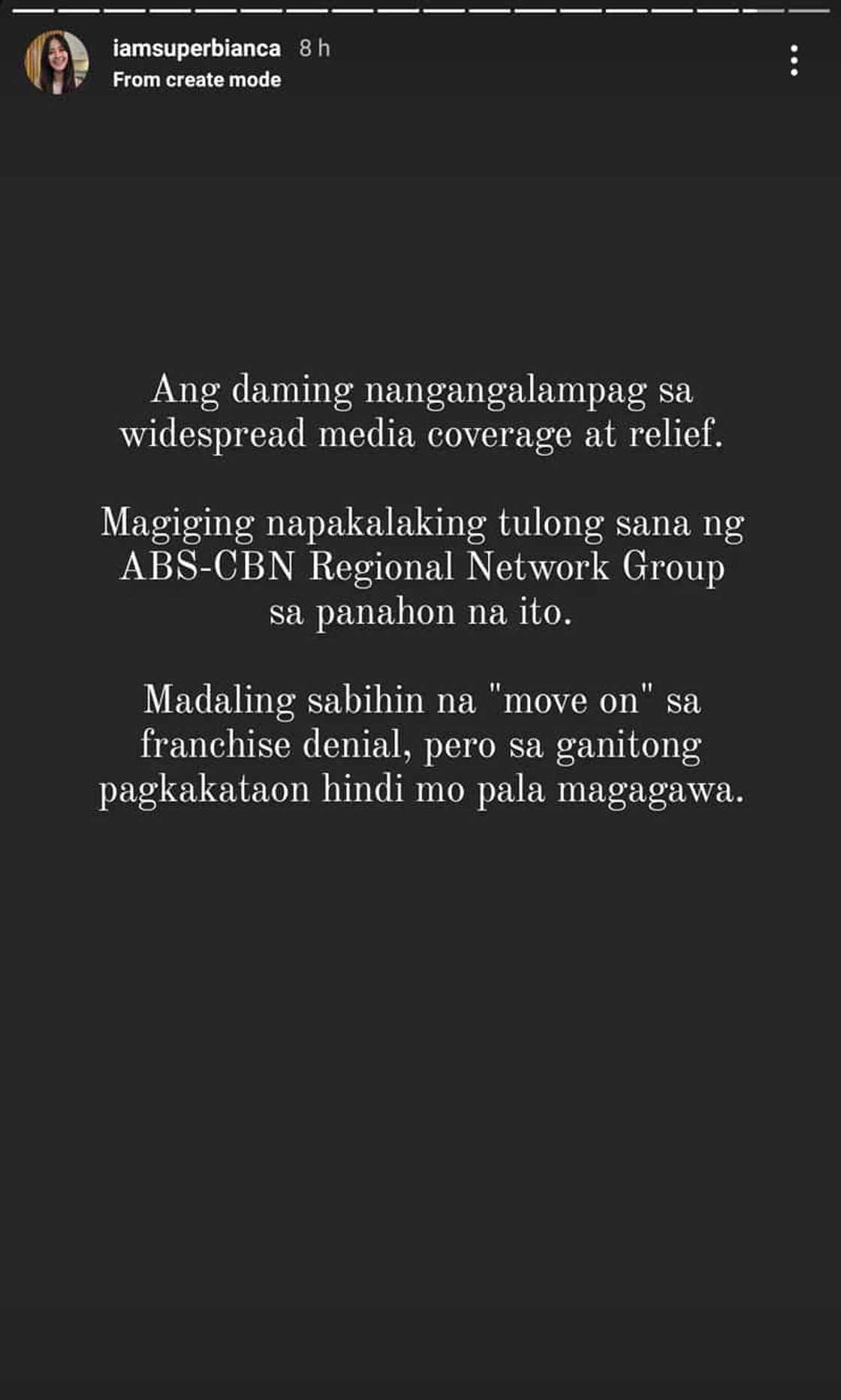 Celebs, na-miss ang pag-aksyon ng ABS-CBN sa panahon ng sakuna tulad ng Typhoon Odette