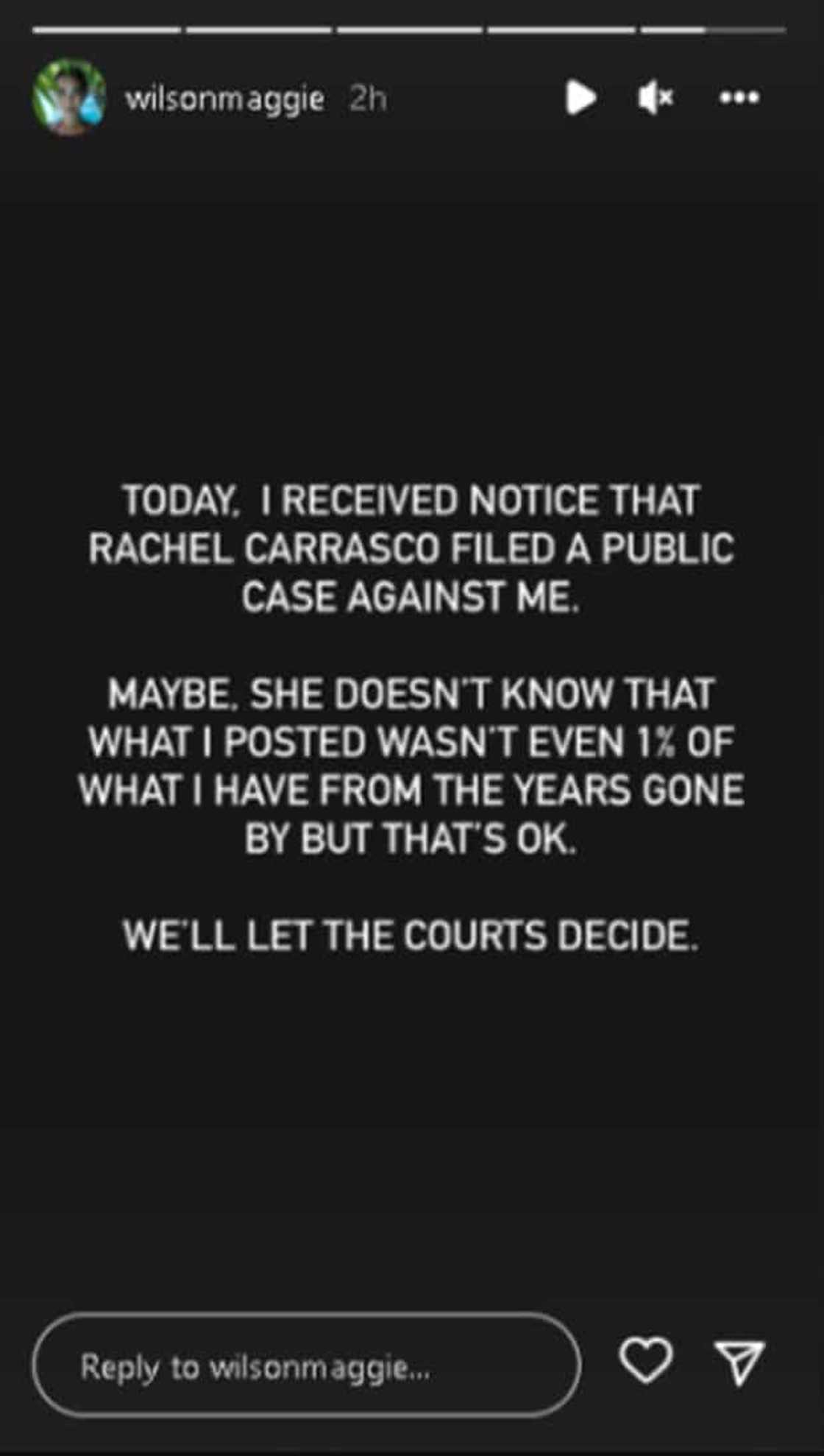 Maggie Wilson Maggie Wilson